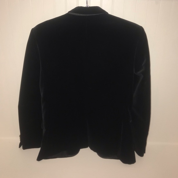 AUTH Balmain x HM Velvet Blazer - Picture 2 of 6